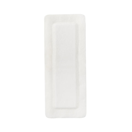 McKesson White Adhesive Dressing, 4 x 10 Inch-Island Dressing McKesson 4 X 10 Inch Rectangle Sterile