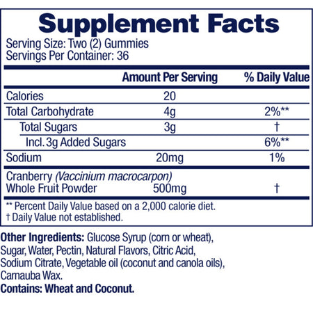 AZO® Cranberry, 24 Convenient Gummies in a Bottle