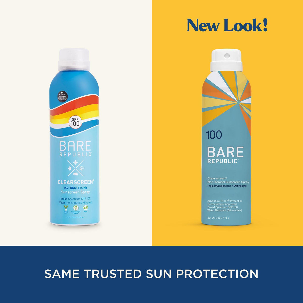 Bare Republic® Clearscreen® Nonaerosol Sunscreen Spray SPF 100, 6-ounce Can - Personal Hygiene>Skin Care>Sunscreens - COOL...