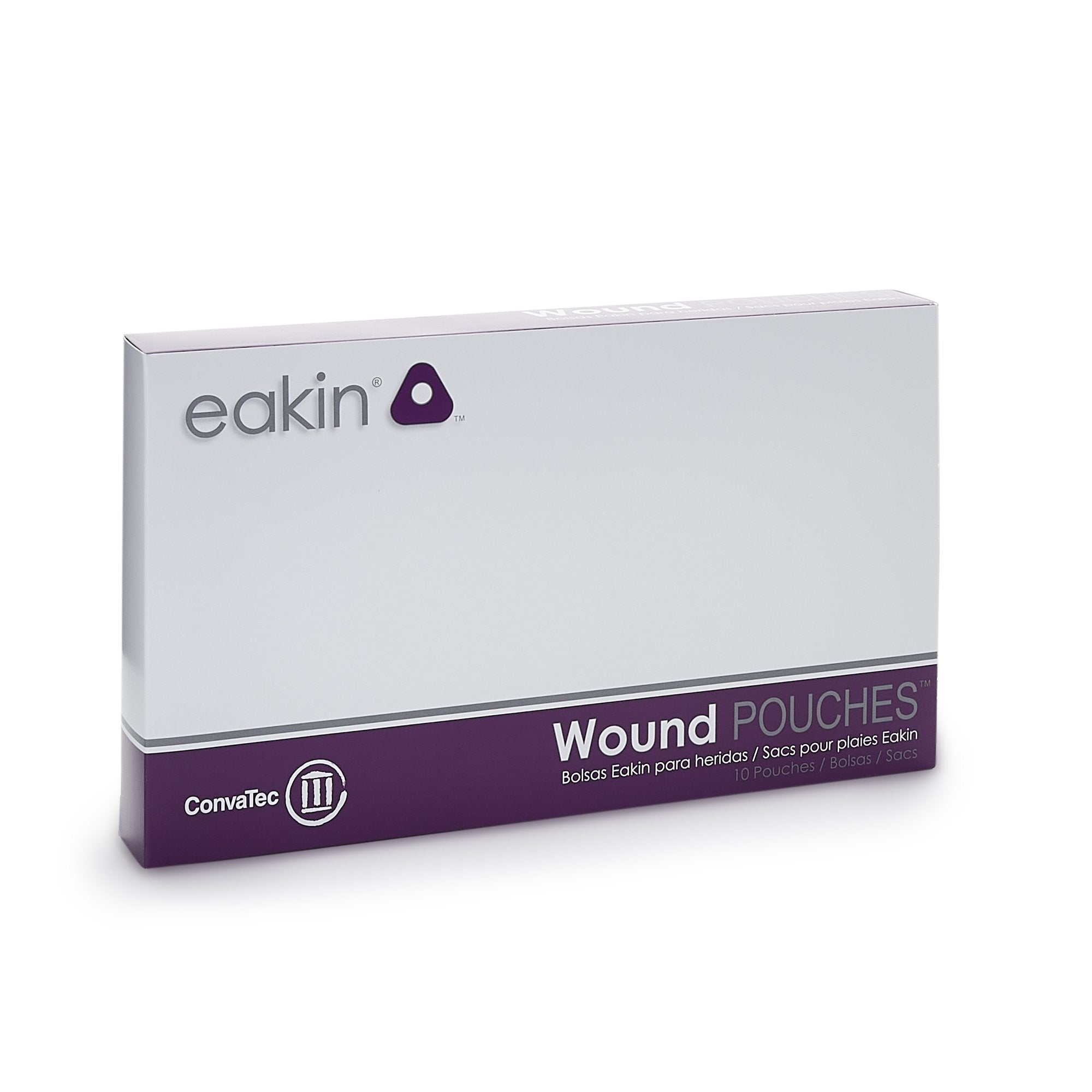 Eakin Fistula and Wound Drainage Pouch, 3 x 4-3/10 Inch-Fistula / Wound Drainage Pouch Eakin
