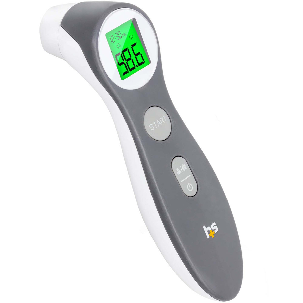 HealthSmart Digital Touchless Infrared Thermometer-Non-Contact Skin Surface Thermometer HealthSmart Infrared Skin Probe Handheld