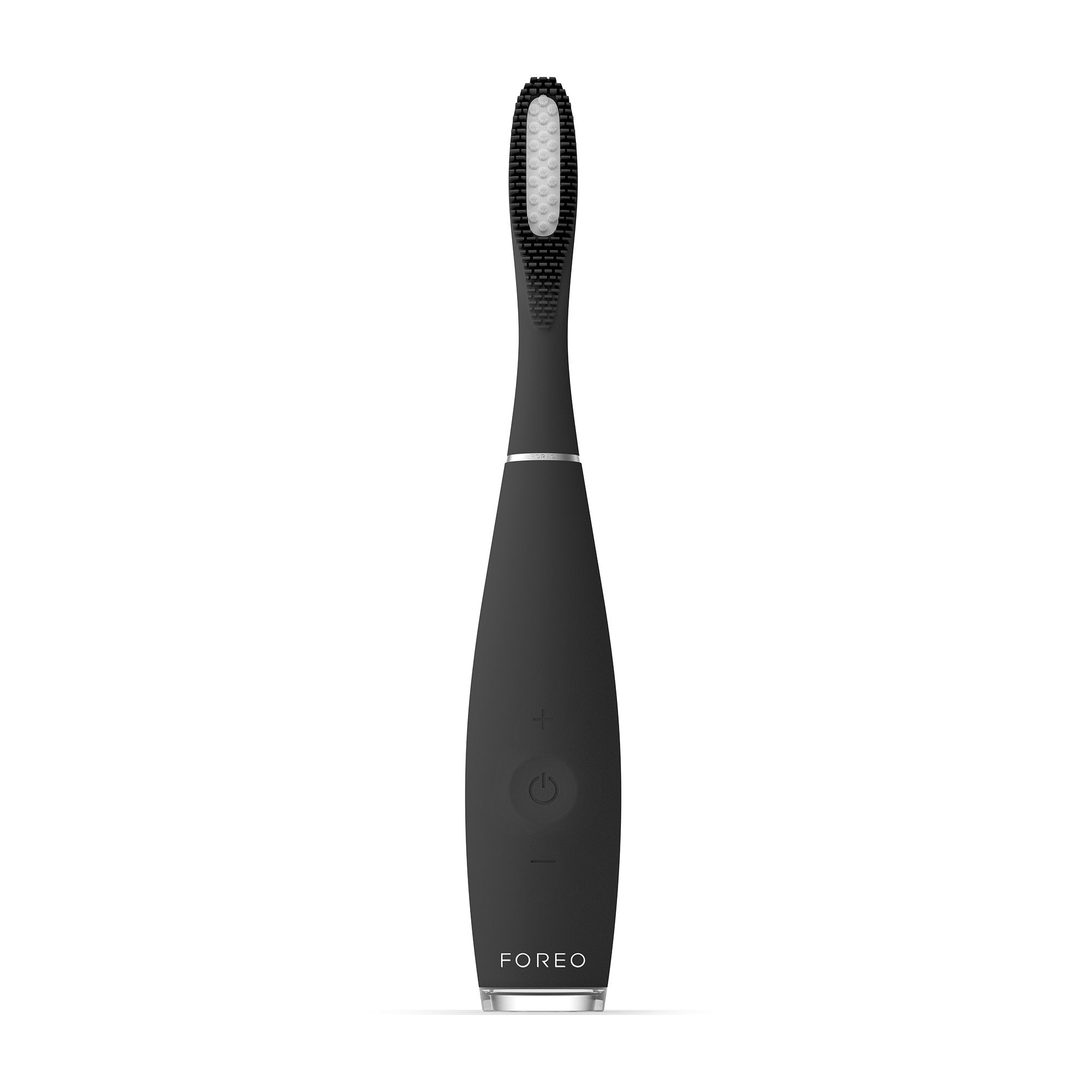 ISSA 3 Silicone Sonic Toothbrush, Black-Sonic Toothbrush ISSA3 Black Adult Polymer