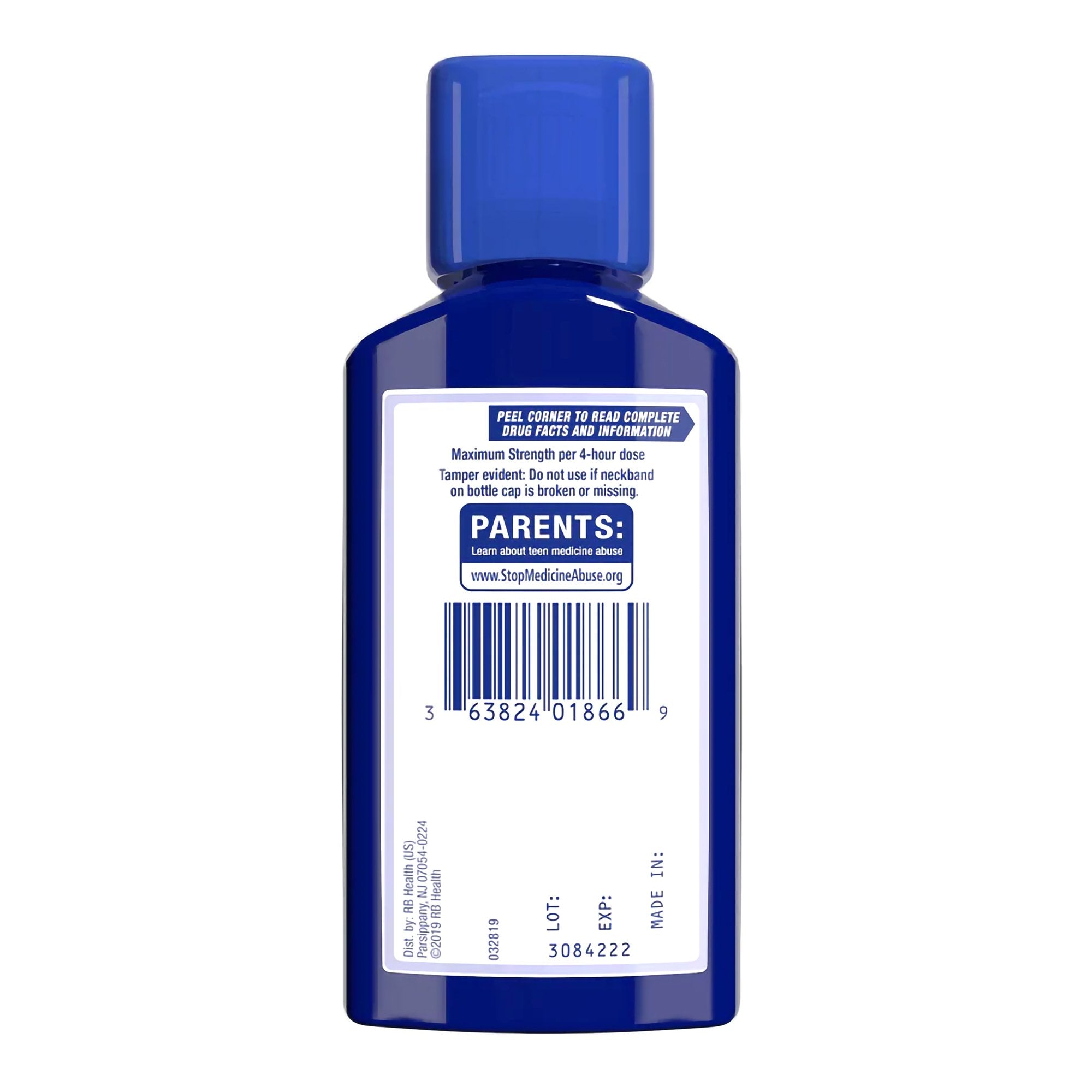 Mucinex Fast-Max DM Max Guaifenesin / Dextromethorphan Cold and Cough Relief-Cold and Cough Relief Mucinex Fast-Max DM Max 400 mg - 20 mg / 20 mL Strength Liquid 6 oz.