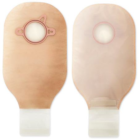 New Image Drainable Ultra Clear Ostomy Pouch, 12-Inch Length, 4 Inch Flange-Ostomy Pouch New Image Two-Piece System 12 Inch Length Drainable