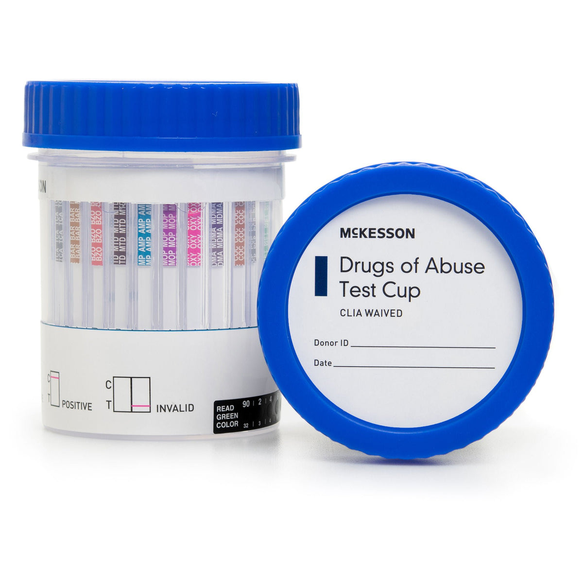 McKesson 12-Drug Panel with Adulterants Drugs of Abuse Test - Clinical Laboratory>Test Kits - McKesson Brand