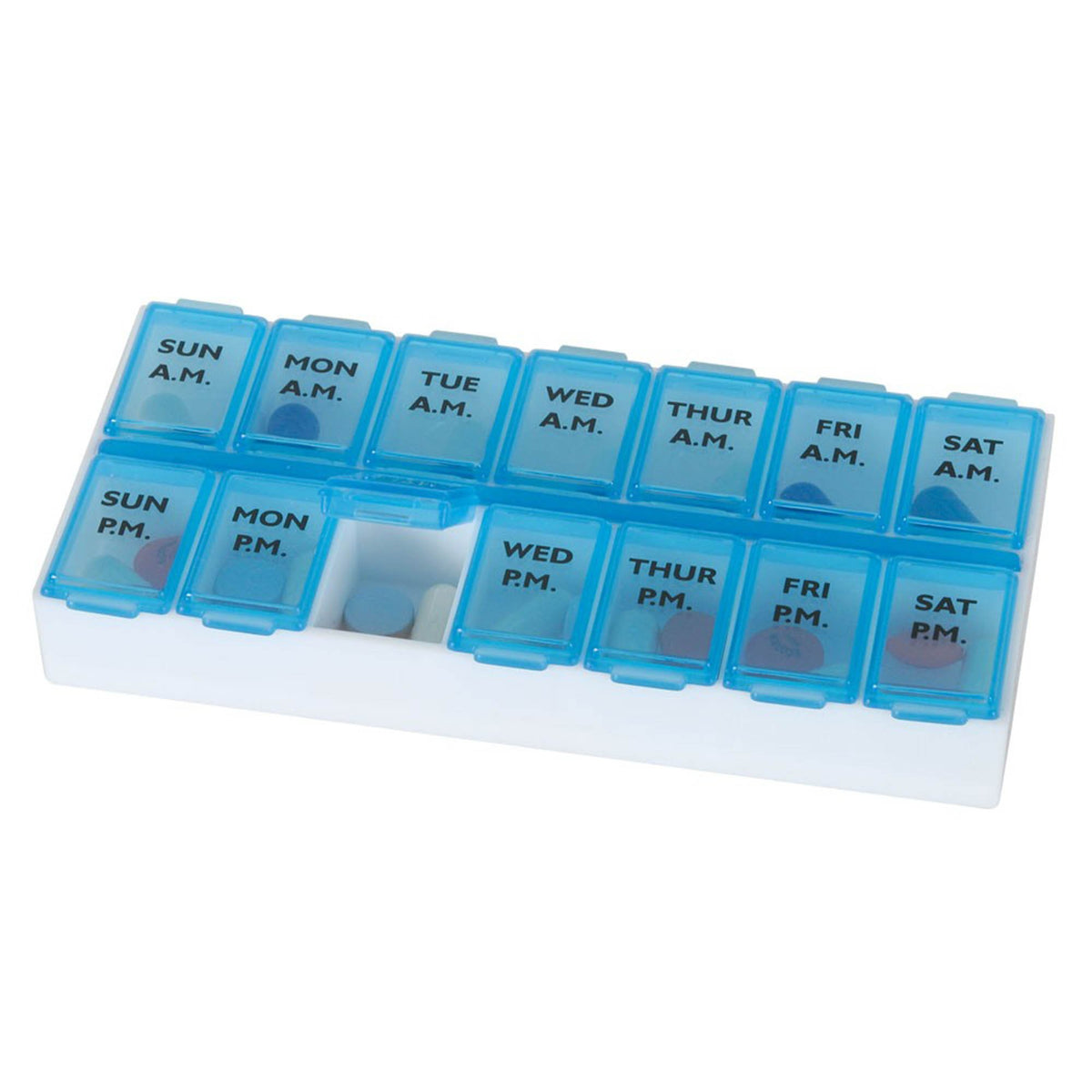 EZY Dose Pill Organizer-Pill Organizer Ezy Dose Medium 7 Day 2 Dose