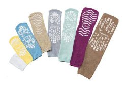 Cardinal Slipper Socks-Slipper Socks Cardinal Health Unisex Adult 2X-Large Double Tread Single Patient Use Green