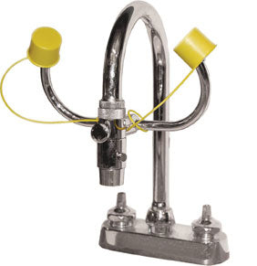Fisher Eye Wash Station-Eyewash Station Faucet Mount Continuous Flow