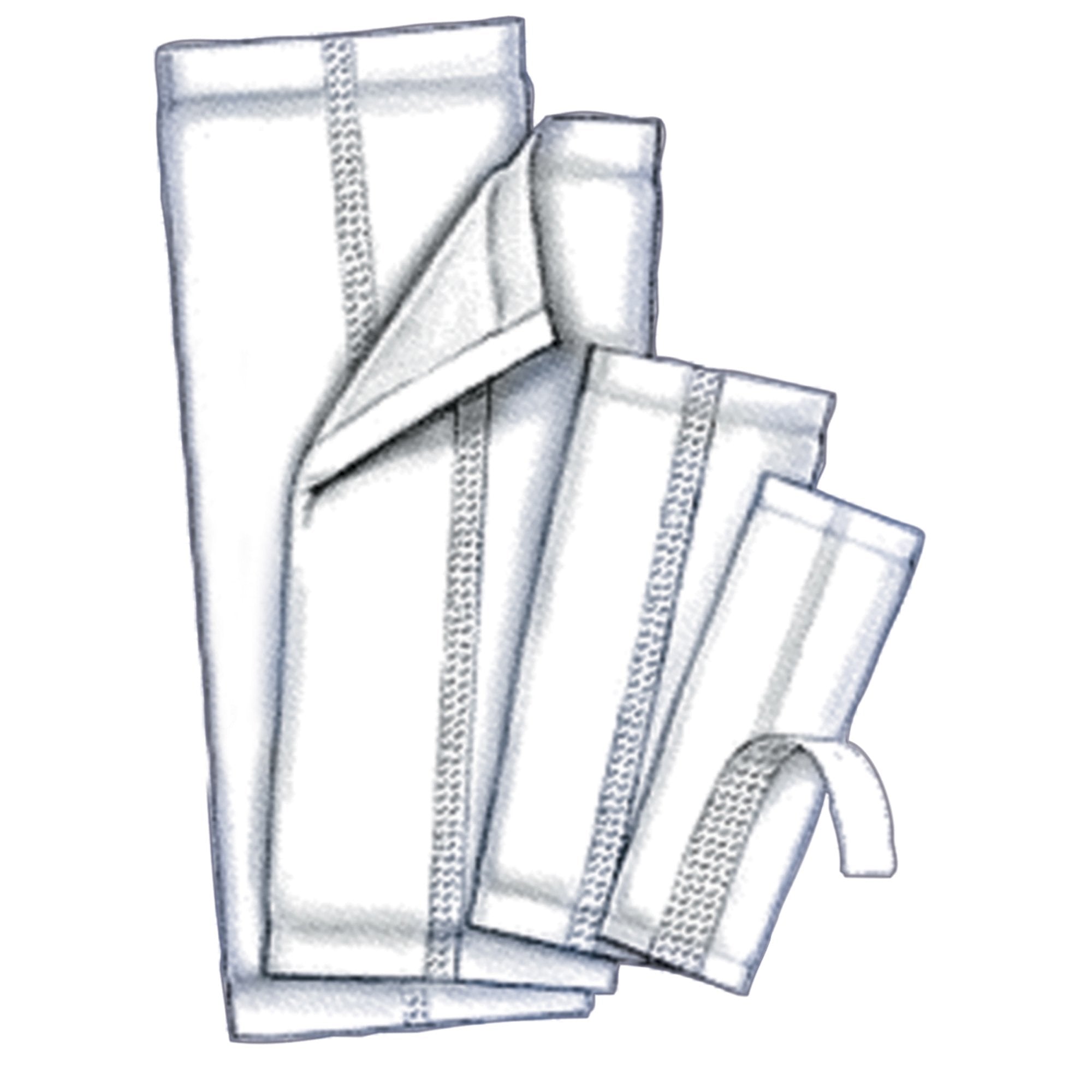 Handi-Care Light Incontinence Liner, 6 x 17 Inch-Incontinence Liner Wings 6-1/2 X 17 Inch Moderate Absorbency Polymer Core One Size Fits Most