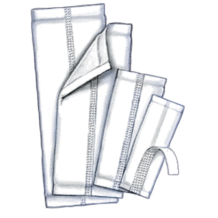 Handi-Care Light Incontinence Liner, 6 x 17 Inch-Incontinence Liner Wings 6-1/2 X 17 Inch Moderate Absorbency Polymer Core One Size Fits Most