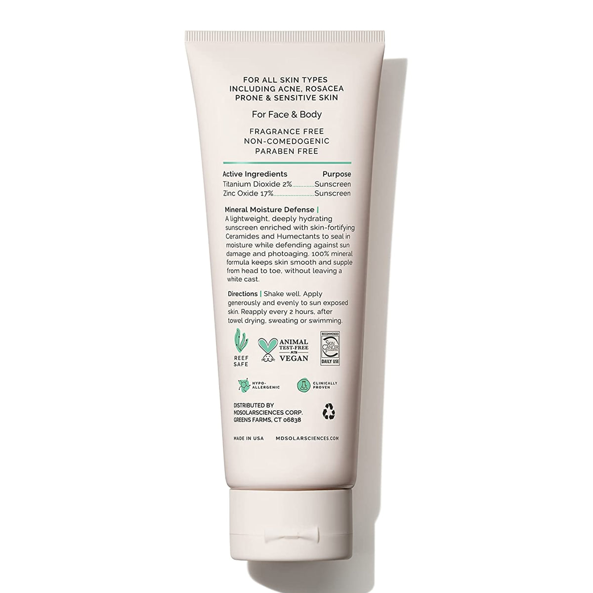 MDSolarSciences® Mineral Moisture Defense SPF 50 - Personal Hygiene>Skin Care>Sunscreens - MDSolarSciences