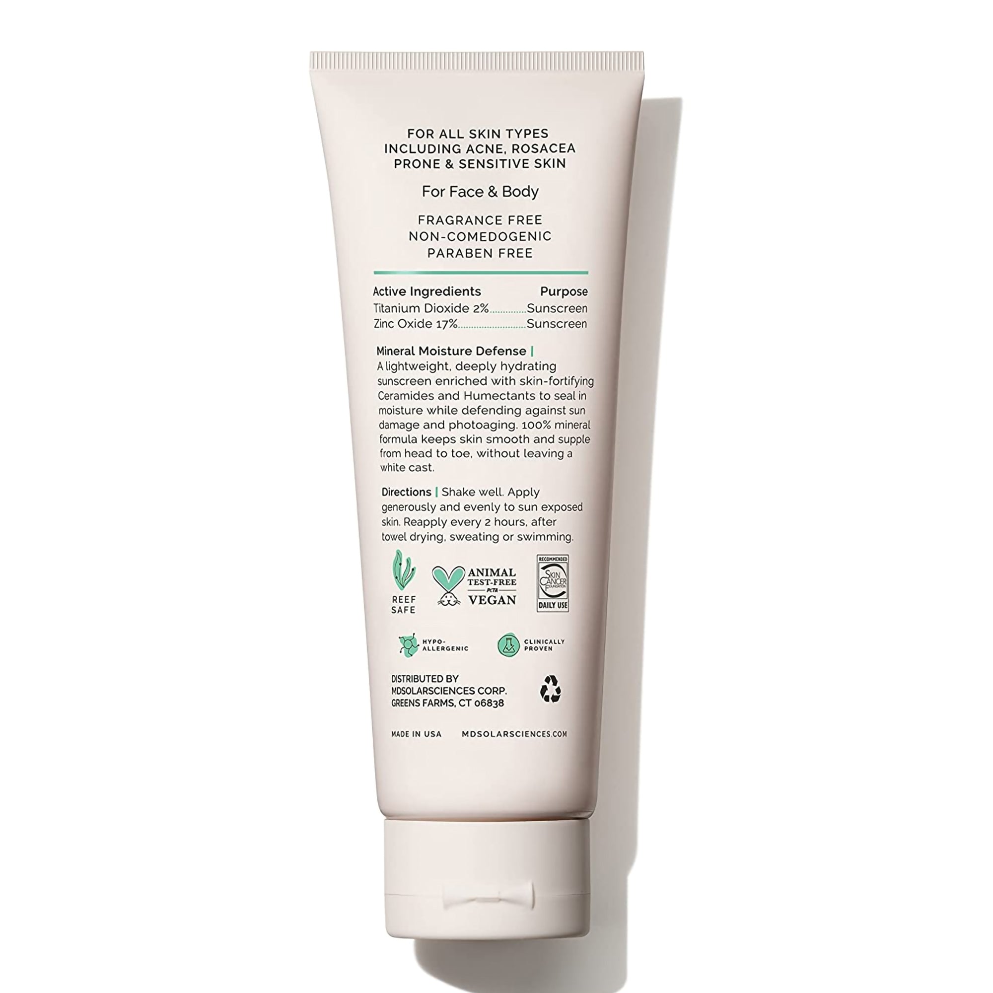 MDSolarSciences® Mineral Moisture Defense SPF 50 - Personal Hygiene>Skin Care>Sunscreens - MDSolarSciences