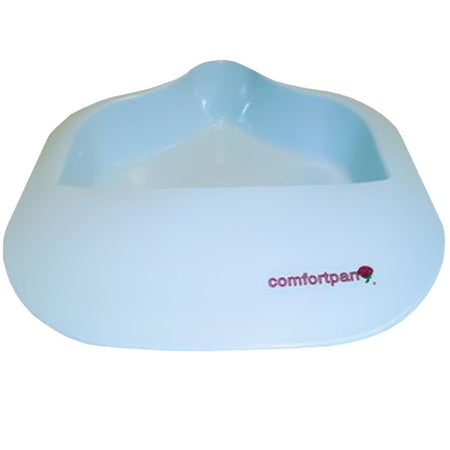 Comfortpan Bariatric Bedpan-Bariatric Bedpan Comfortpan Blue 2 Quart / 1893 mL
