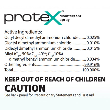 Protex Surface Disinfectant Cleaner, Lemon Scent, 32 oz.-Protex Surface Disinfectant Cleaner Broad Spectrum Pump Spray Liquid 32 oz. Bottle Lemon Scent NonSterile