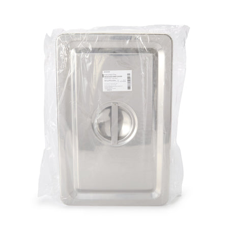 McKesson Instrument Tray, Recessed Grip-Instrument Tray McKesson Recessed Grip Stainless Steel 12-1/8 X 7-5/8 X 2-1/8 Inch