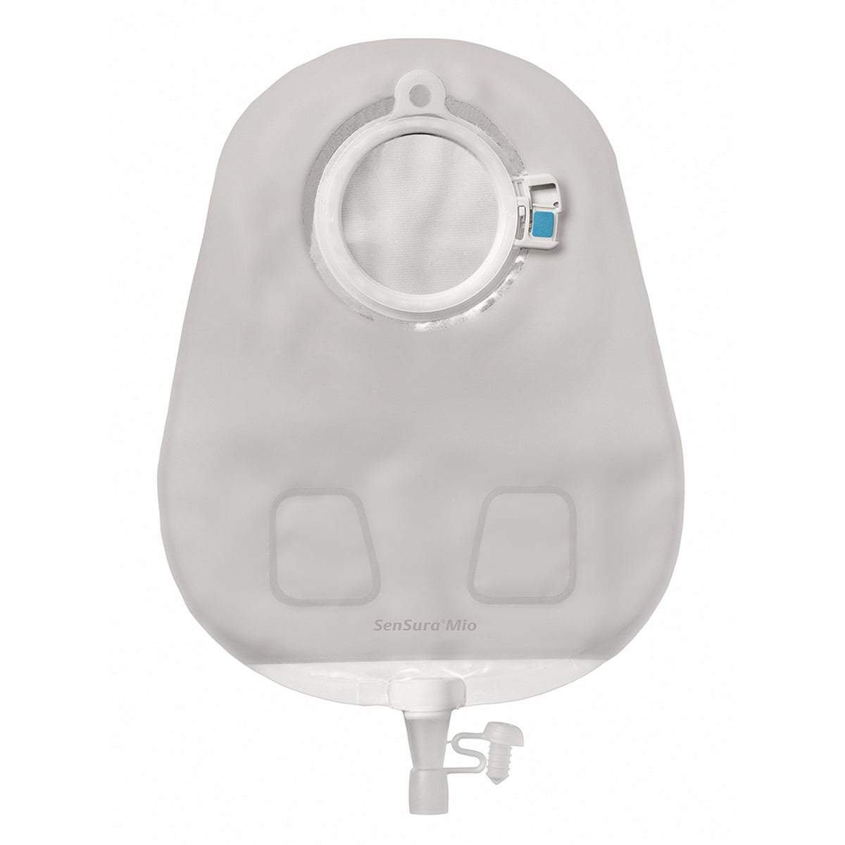 SenSura® Mio Click 2-Piece Transparent Urostomy Pouch, Green Match - Ostomy>Ostomy Pouches - Coloplast