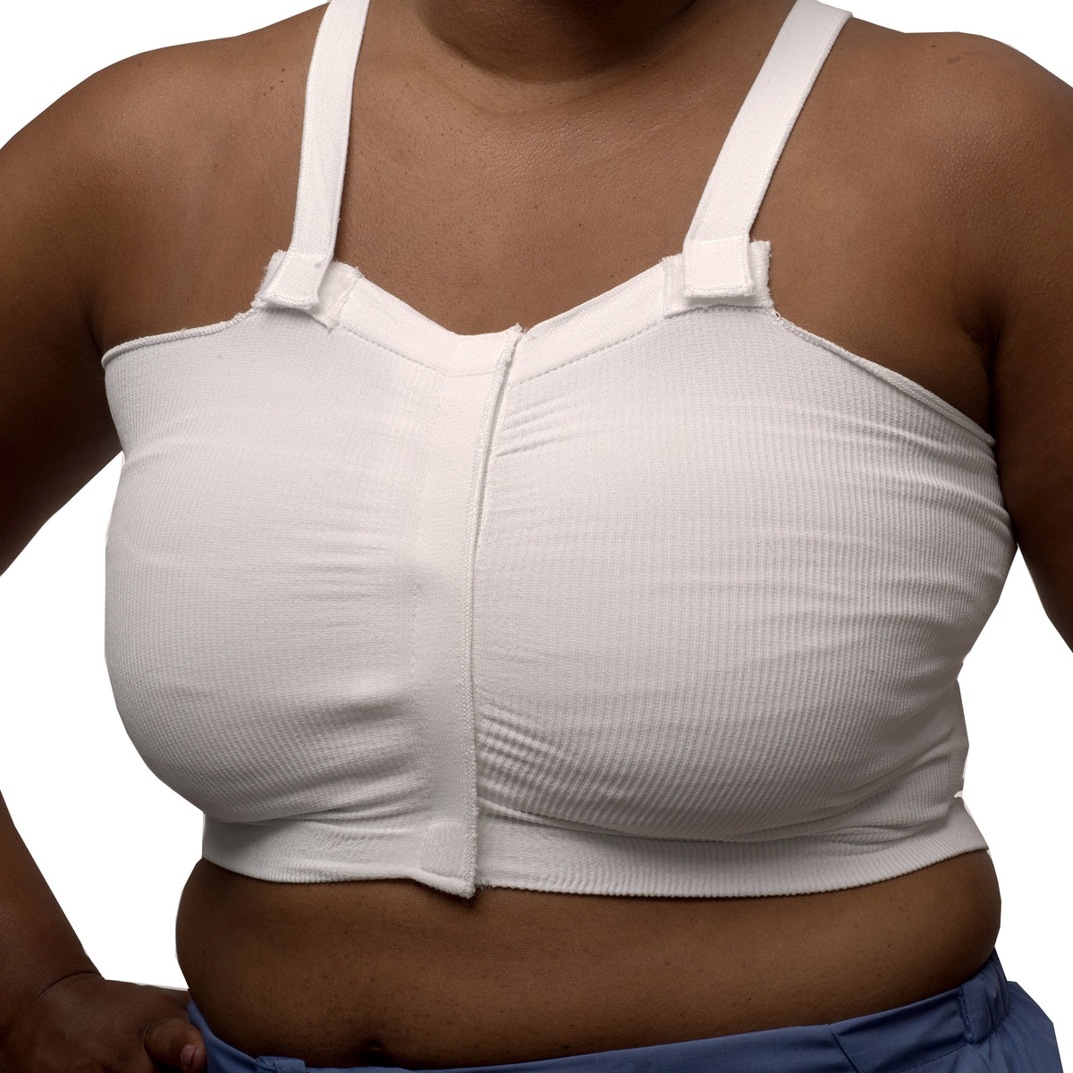 Post-Surgical Bra Dale® White 34 to 36 Inch