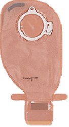 Assura EasiClose Drainable Opaque Colostomy Pouch, 9 Inch Length-"Colostomy Pouch Assura EasiClose Two-Piece System 9-1/4 Inch Length, Mini Drainable"