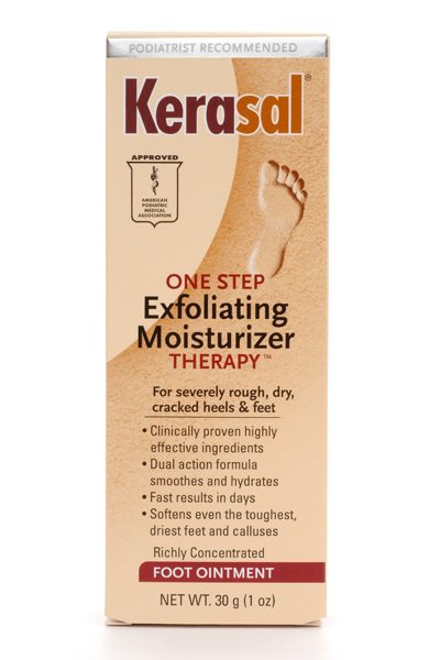 Kerasal One Step Exfoliating Moistruizer Therapy-Foot Moisturizer Kerasal 30 Gram Tube Scented Ointment