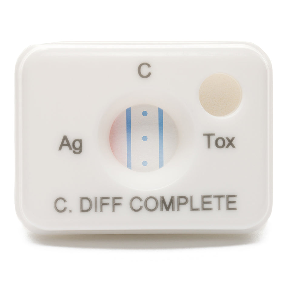 TechLab Quik Chek Complete Clostridium Difficile (C. Diff) Toxins A and B Enzyme Immunoassay (EIA) Digestive Test Kit-Digestive Test Kit TechLab Quik Chek Complete Clostridium Difficile (C. Diff) Toxins A and B 25 Tests CLIA Non-Waived