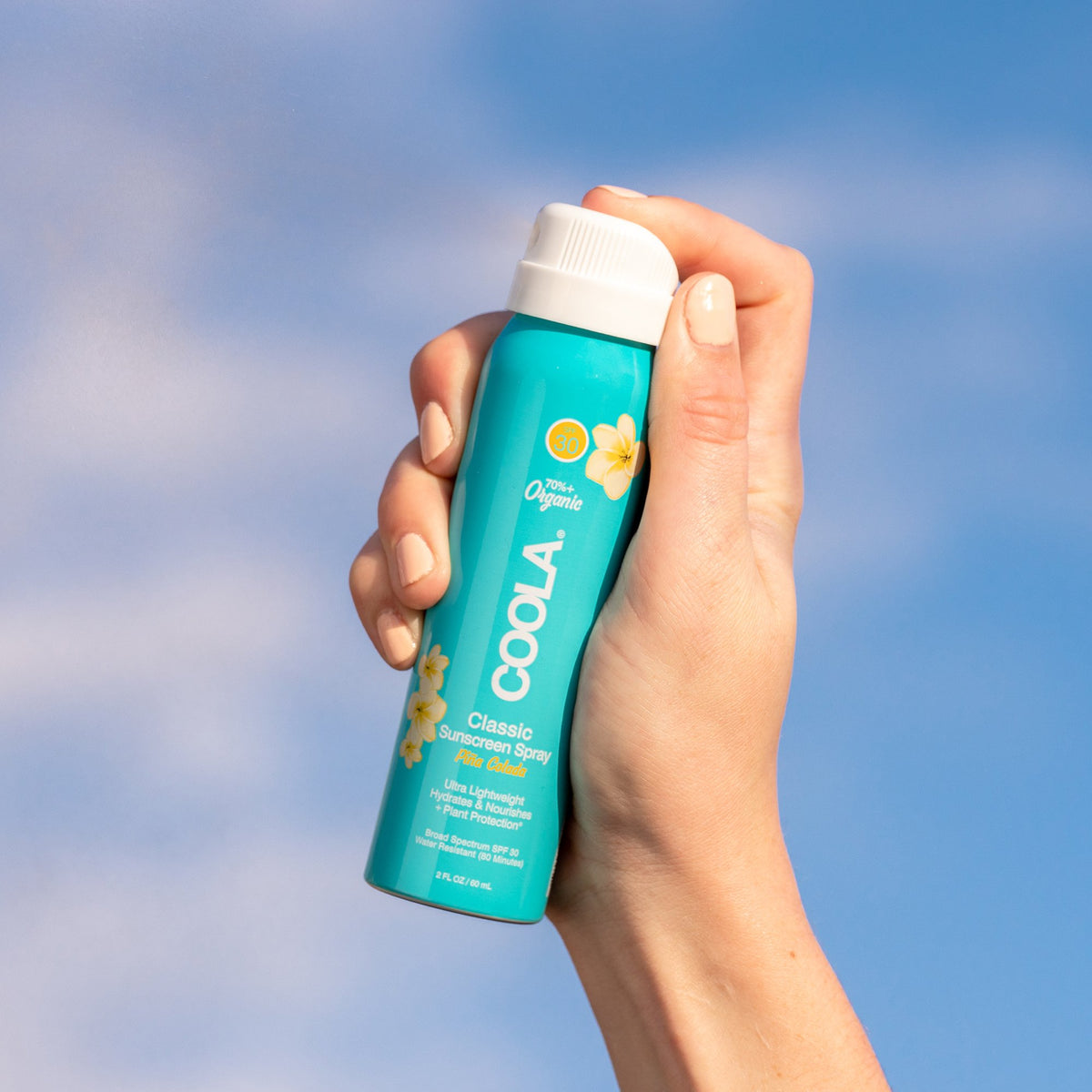 Coola® Classic Body Sunscreen Spray SPF 30 Pina Colada Scent, 2-oz Aerosol Can - Personal Hygiene>Skin Care>Sunscreens - C...