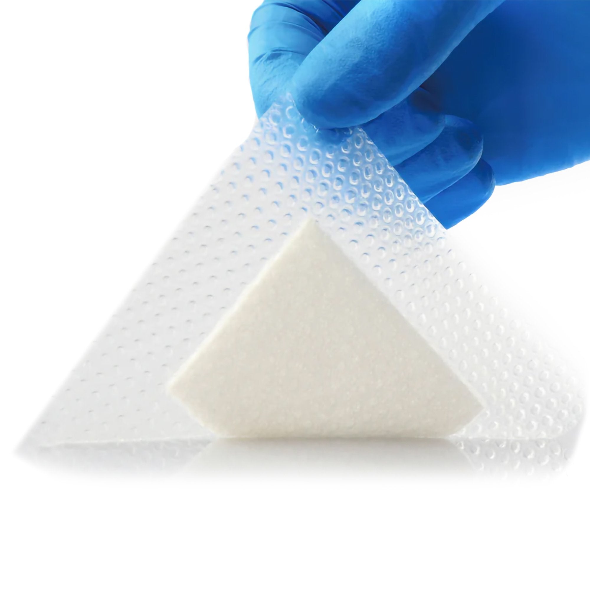 Super Absorbent Dressing ExcelSAP™ Silicone Adhesive 4 X 4 Inch Square - Wound Care>Advanced Wound Care>Super Absorbent Dr...