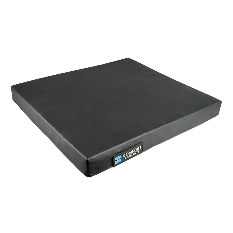 Elements Seat Cushion with Comfort Tek Fabric, 18 x 16 Inch-Seat Cushion Elements with Gel 18 W X 16 L X 3 D Inch Foam / Gel