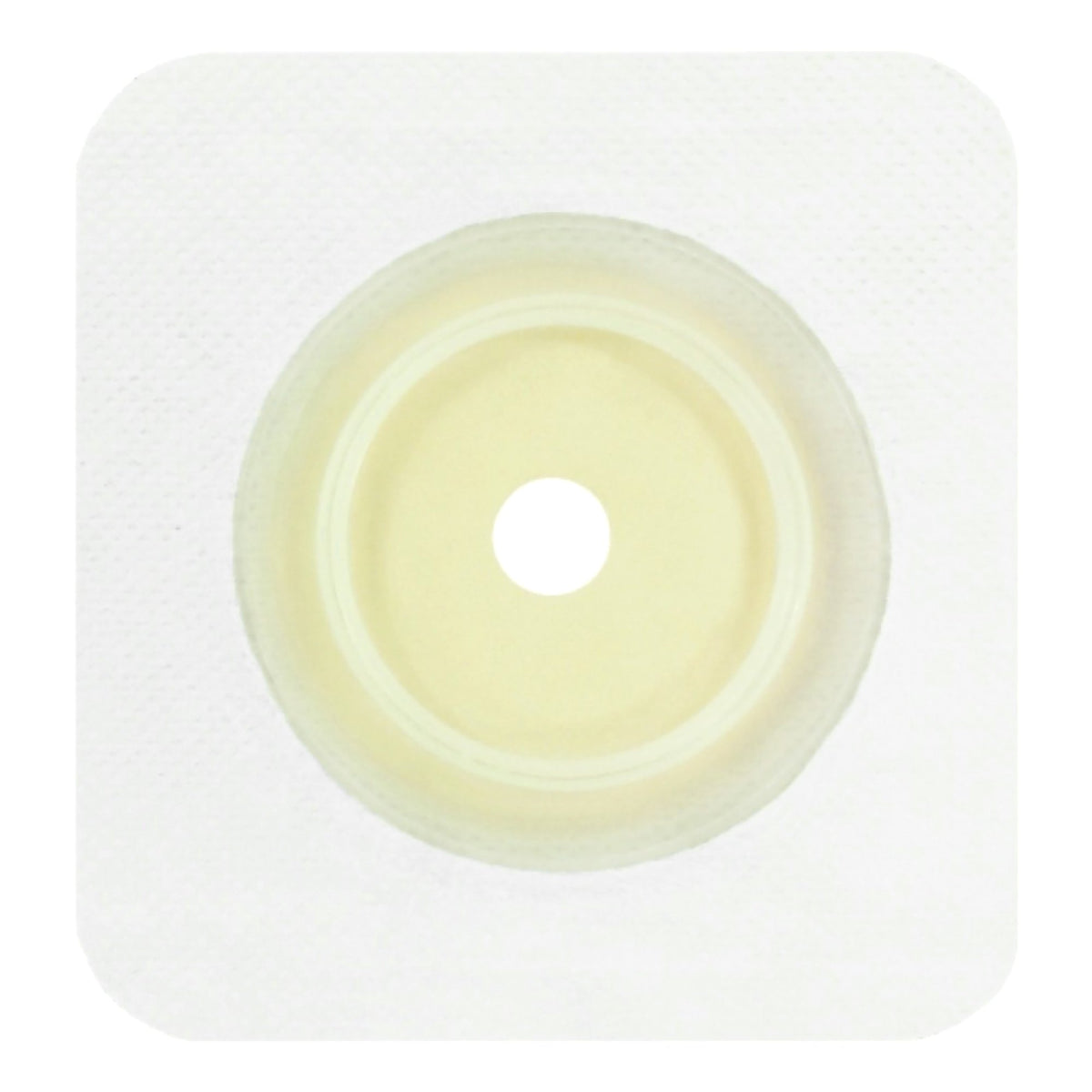 Securi-T 2-Piece Flat Barrier, 4.5 x 4.5 in.-"Ostomy Barrier Securi-T Trim to Fit, Standard Wear Flexible Tape 45 mm Flange Up to 1-1/4 Inch Opening 4-1/2 X 4-1/2 Inch"