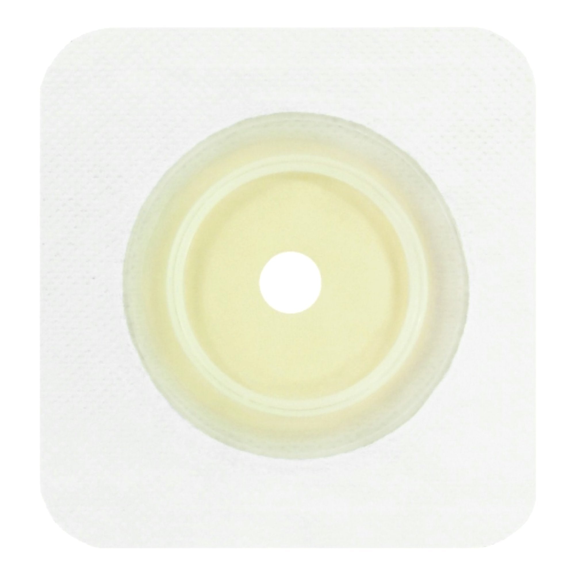 Securi-T 2-Piece Flat Barrier, 4.5 x 4.5 in.-"Ostomy Barrier Securi-T Trim to Fit, Standard Wear Flexible Tape 45 mm Flange Up to 1-1/4 Inch Opening 4-1/2 X 4-1/2 Inch"