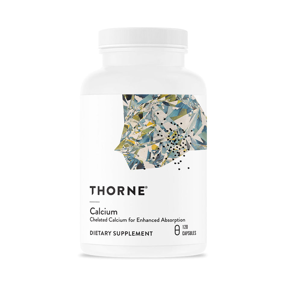 Thorne Chelated Calcium for Enhanced Absorption Dietary Supplement-Dietary Supplement THORNE Calcium Calcium (as DimaCal DiCalcium Malate) 250 mg Strength Capsule 120 per Bottle