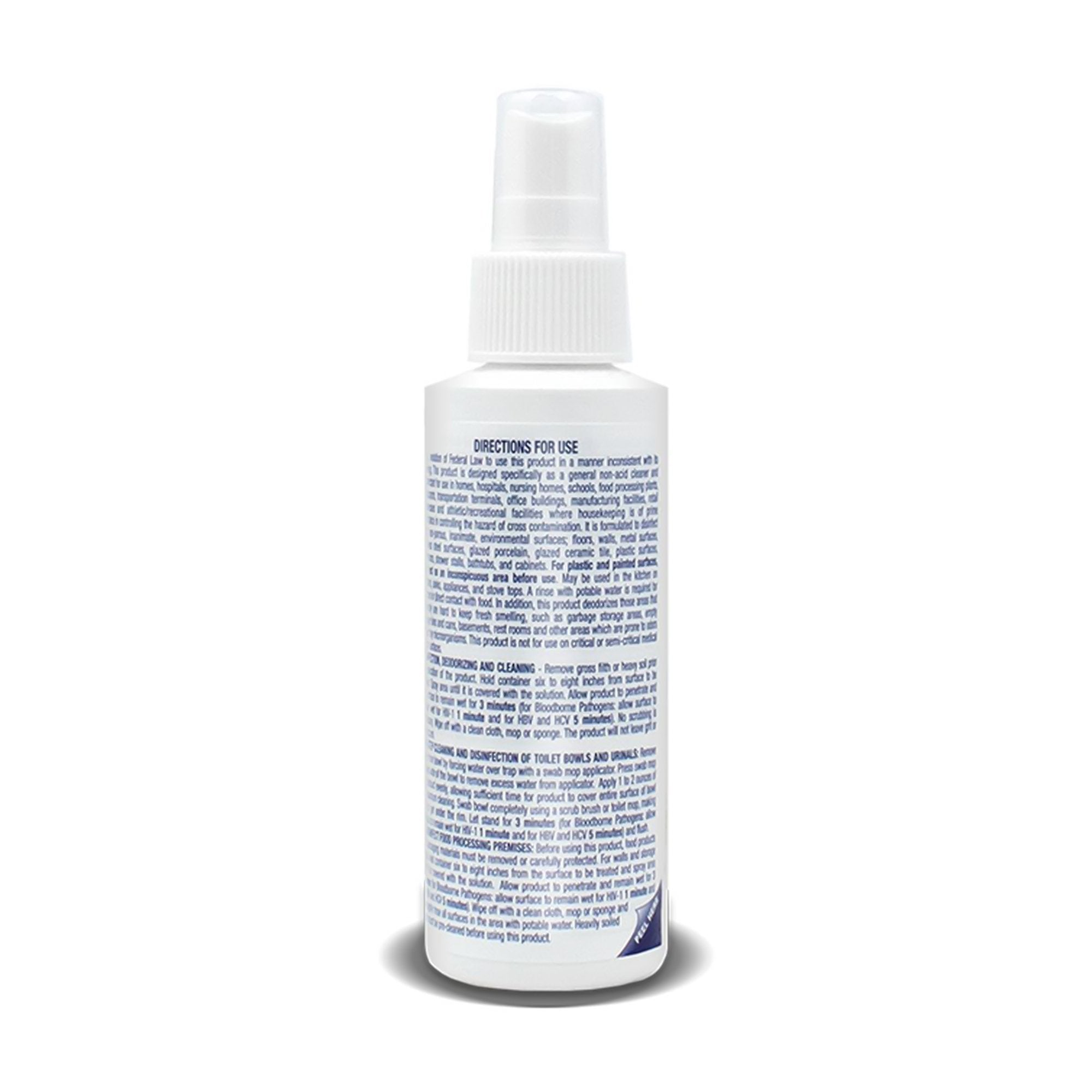SaniZide Plus Surface Disinfectant Cleaner, 4-ounce bottle-SaniZide Plus Surface Disinfectant Cleaner Broad Spectrum Pump Spray Liquid 4 oz. Bottle Ammonia Scent NonSterile
