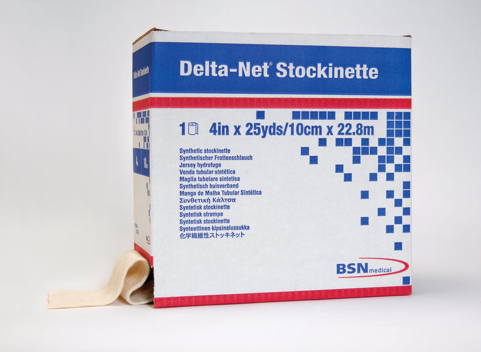 Delta-Net Stockinette-Stockinette Tubular Delta-Net 4 Inch X 25 Yard Synthetic NonSterile
