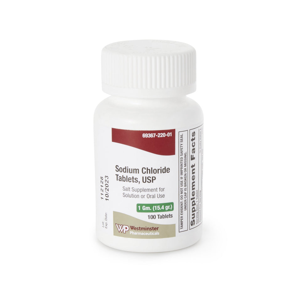 Westminster Pharmaceuticals Sodium Chloride Supplement - Pharmaceuticals>Over the Counter>Nonprescription Vitamins and Min...