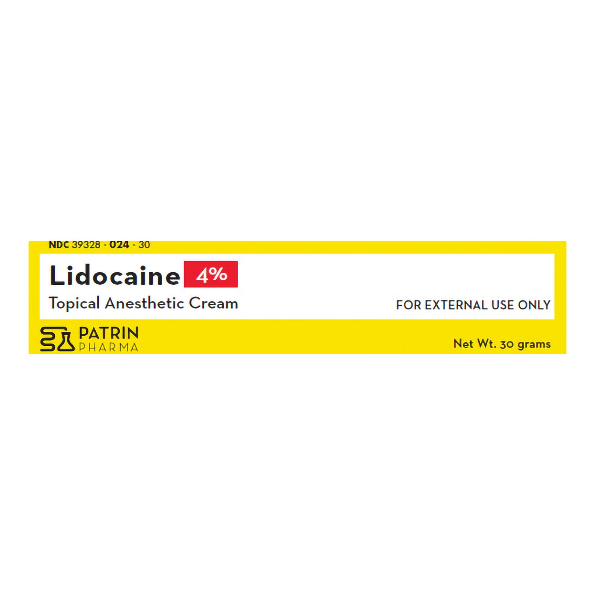 Patrin Pharma 4% Lidocaine Topical Anesthetic Cream - Pharmaceuticals>Rx>Anesthetics - Patrin Pharma Inc