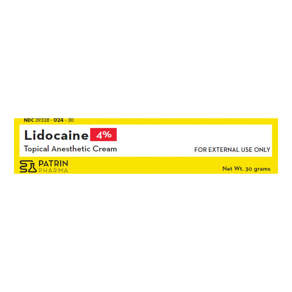 Patrin Pharma 4% Lidocaine Topical Anesthetic Cream - Pharmaceuticals>Rx>Anesthetics - Patrin Pharma Inc