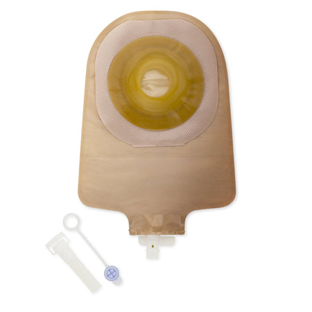 Premier One-Piece Drainable Beige Urostomy Pouch, 9 Inch Length, 1-1/4 Inch Stoma-"Urostomy Pouch Premier One-Piece System 9 Inch Length Convex, Pre-Cut 1-1/4 Inch Stoma Drainable"