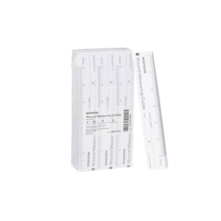 McKesson Nonsterile Paper Wound Measuring Guide, 6 Inch-Wound Measuring Guide McKesson 6 Inch Length Paper NonSterile