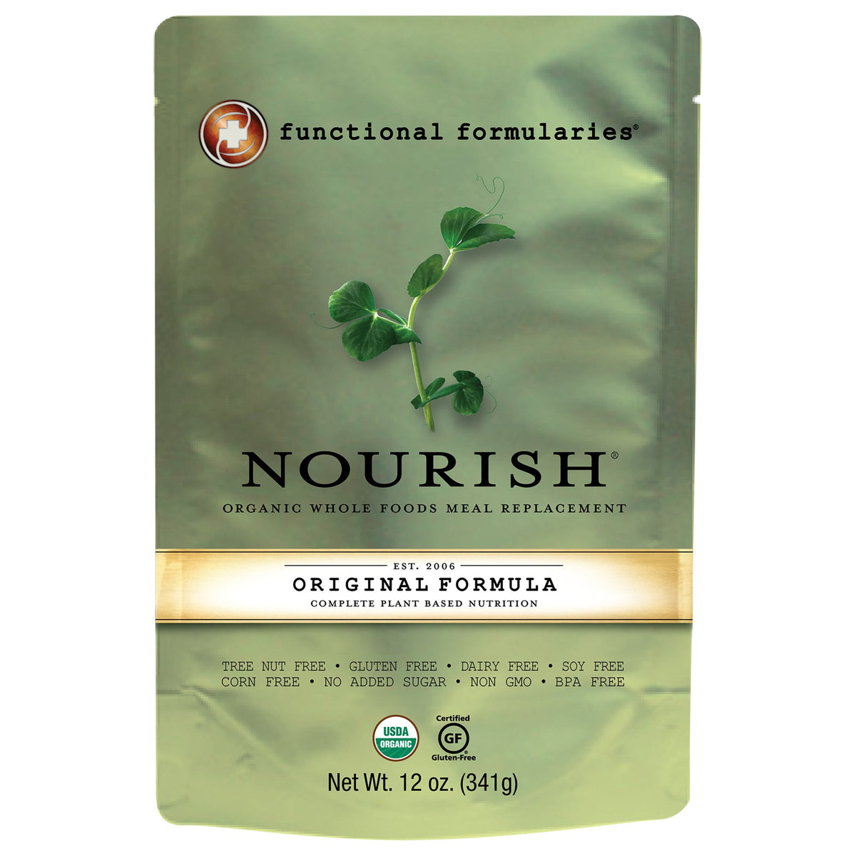 Nourish™ Vegetable / Rice Pediatric Complete Plant Based Nutrition, 12-oz pouch - Nutritionals and Feeding Supplies>Nutrit...