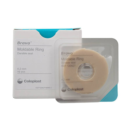 Coloplast Brava Ostomy Ring, Moldable, Durable, Alcohol-Free, 4.2 mm-Skin Barrier Ring Brava Thick