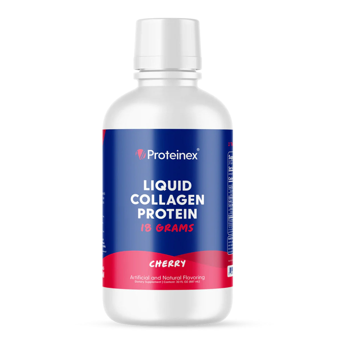 Proteinex 18 Cherry Liquid Predigested Protein, 30-ounce bottle-Oral Supplement Proteinex Cherry Flavor Liquid 30 oz. Bottle