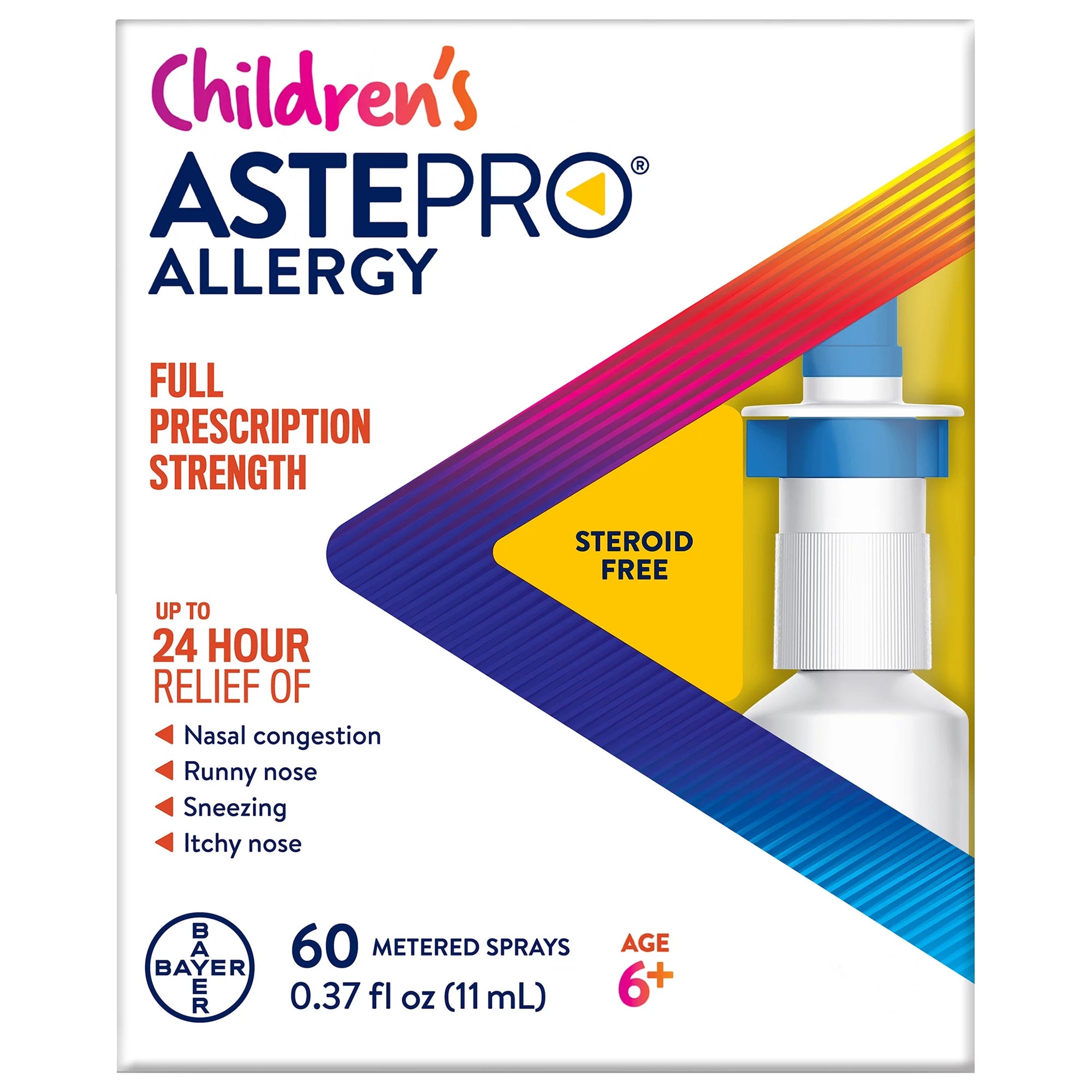 Astepro Allergy Children's Antihistamine Nasal Spray-Allergy Relief