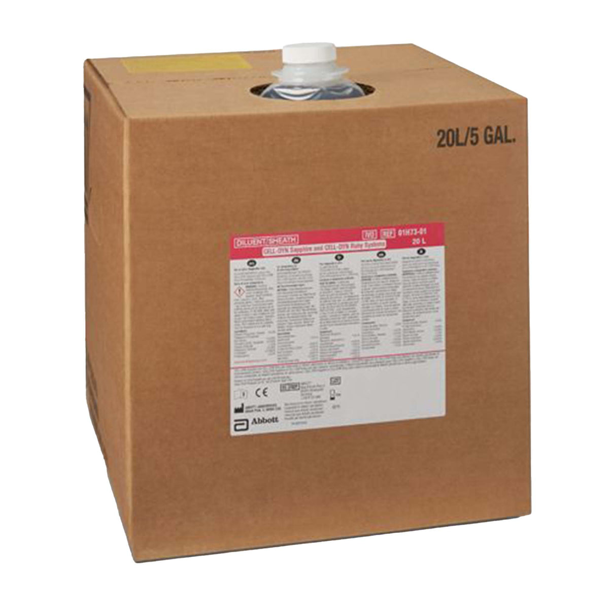 Cell-Dyn Reagent Diluent for use with Cell-Dyn Ruby / Sapphire / 4000 Analyzers, Diluent / Sheath Fluid test-Hematology Reagent Diluent Cell-Dyn Diluent / Sheath Fluid For Cell-Dyn Ruby / Sapphire / 4000 Analyzers
