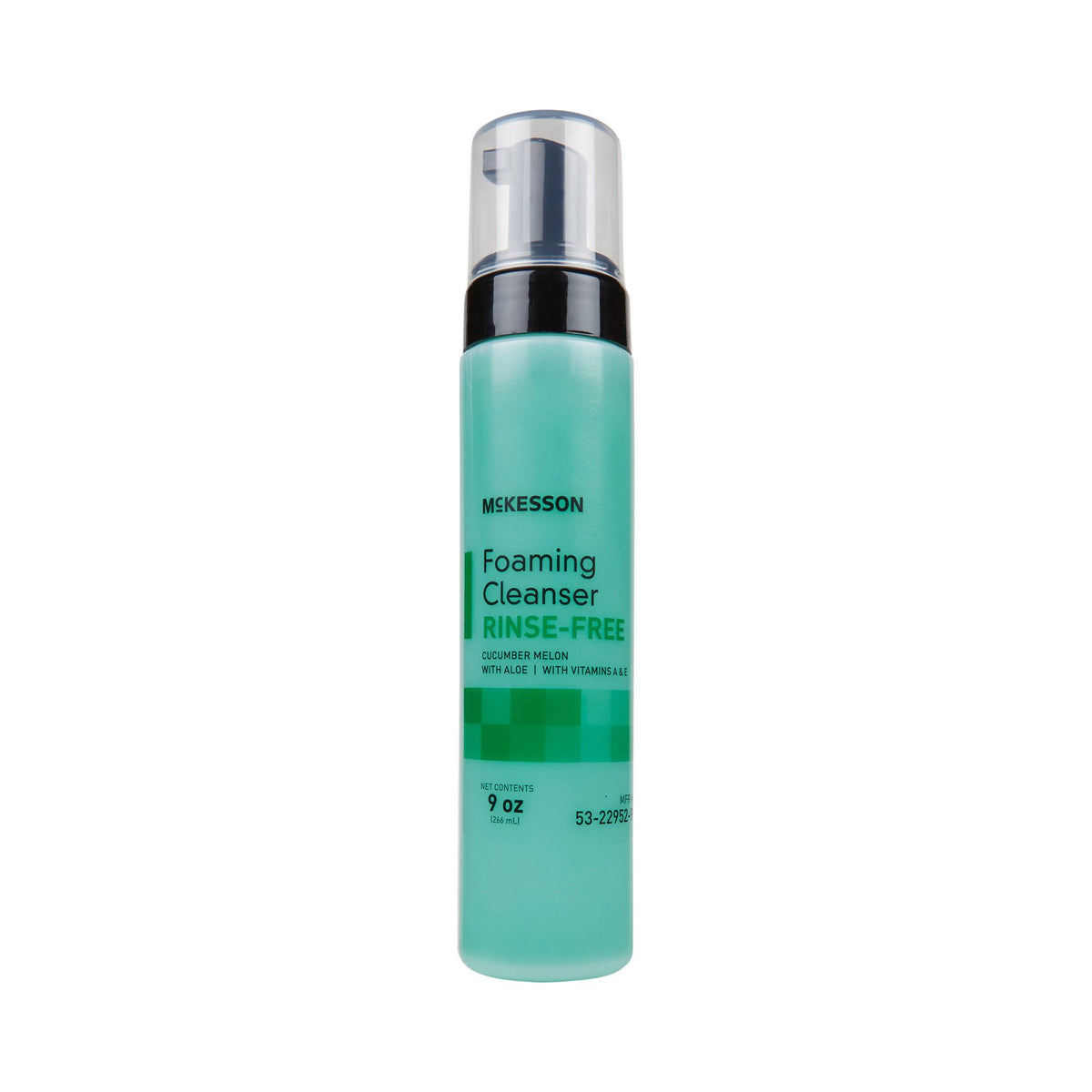 McKesson Rinse-Free Body Wash, Cucumber Melon Scent, 9 oz Pump Bottle - Personal Hygiene>Skin Care>Soaps - McKesson Brand