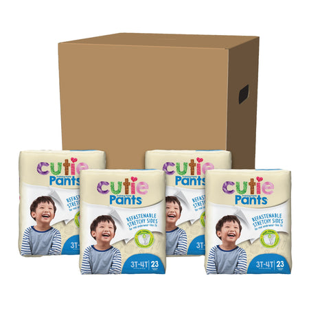Cutie Pants™ Training Pants, 3T to 4T - Incontinence>Pediatric Diapers and Training Pants - First Quality Products LLC