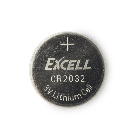 McKesson Coin Cell Lithium Battery-Lithium Battery Excell CR2032 Coin Cell 3V Disposable 1 Pack