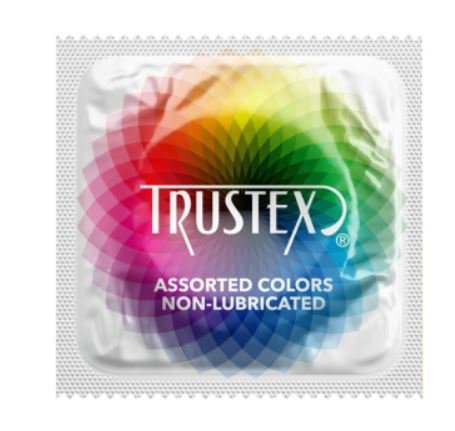 Trustex Latex Condom-"Condom Trustex Non Lubricated One Size Fits Most 1,000 per Case"