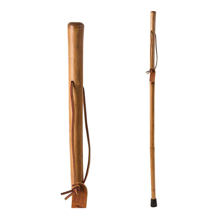 Brazos Iron Bamboo Rustic Walking Stick, 55 Inch Height, Red-Walking Stick Brazos Free Form Wood 55 Inch Height Red Bamboo