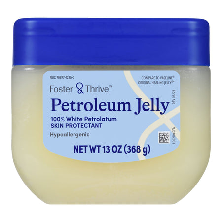 Foster & Thrive™ Petrolatum Jelly, 13-ounce jar - Pharmaceuticals>Over the Counter>Lubricating Gels - McKesson Brand
