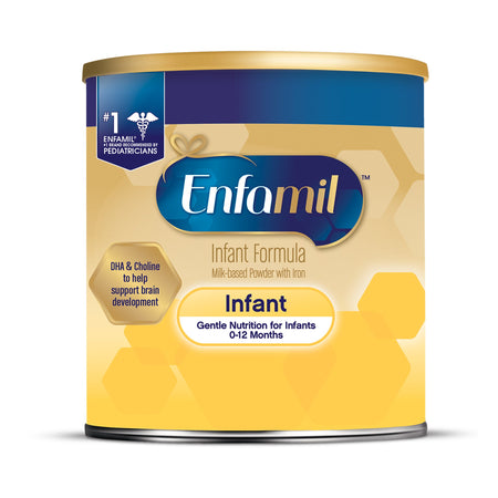 Enfamil Powder Infant Formula, 21.1-ounce can-Infant Formula Enfamil Unflavored 21.1 oz. Can Powder Iron