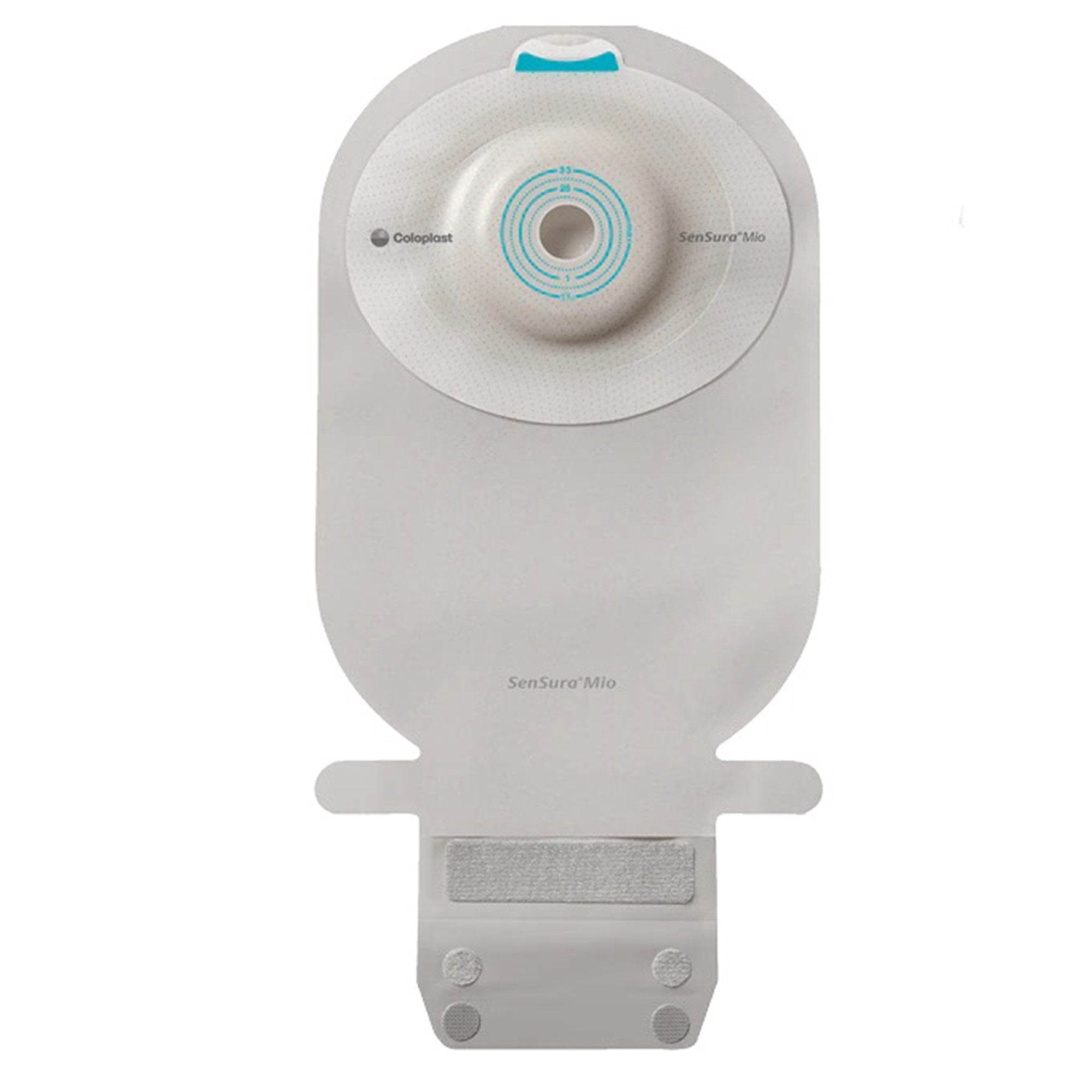 SenSura Mio Convex One-Piece Drainable Opaque Filtered Ostomy Pouch, 11 Inch Length, 13/16 Inch Stoma-"Ostomy Pouch SenSura Mio Convex One-Piece System 11 Inch Length, Maxi Deep Convex, Pre-Cut 13/16 Inch Stoma Drainable"